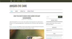 Desktop Screenshot of amigoseyecare.com